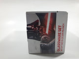 Disney Star Wars Glassware Set of Two 10 oz (295 ML) Each Etched Glass Cups New in Box