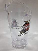 Miller Genuine Draft 9 1/4" Tall Plastic Beer Pitcher Jug