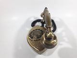 Nexxtech Vintage Style 1935 Reproduction Paramount Collection Classic Series Ornate Brass Fancy Push Button Telephone