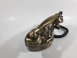 Nexxtech Vintage Style 1935 Reproduction Paramount Collection Classic Series Ornate Brass Fancy Push Button Telephone