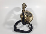 Nexxtech Vintage Style 1935 Reproduction Paramount Collection Classic Series Ornate Brass Fancy Push Button Telephone