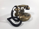 Nexxtech Vintage Style 1935 Reproduction Paramount Collection Classic Series Ornate Brass Fancy Push Button Telephone