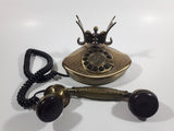 Nexxtech Vintage Style 1935 Reproduction Paramount Collection Classic Series Ornate Brass Fancy Push Button Telephone