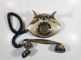 Nexxtech Vintage Style 1935 Reproduction Paramount Collection Classic Series Ornate Brass Fancy Push Button Telephone