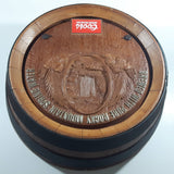 Vintage 1980 Adolph Coors "America's Fine Light Beer" Barrel Shaped 3D Plastic Sign Wall Hanging 18" Diameter "Brewed With Pure Rocky Mountain Spring Water"