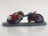 2018 Disney Pixar Incredibles 2 Elastigirl Riding Motorcycle PVC Toy Figurine