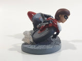 2018 Disney Pixar Incredibles 2 Elastigirl Riding Motorcycle PVC Toy Figurine