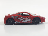 Unknown Brand Red #63 Die Cast Toy Car Vehicle