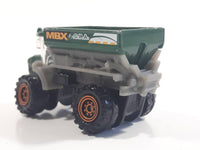 2014 Matchbox MBX Construction FRM 6000 (Sowing Machine) Dump Truck Dark Green and Grey Die Cast Toy Car Vehicle