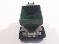 2014 Matchbox MBX Construction FRM 6000 (Sowing Machine) Dump Truck Dark Green and Grey Die Cast Toy Car Vehicle