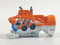 2020 Matchbox MBX Marine Rescue Deep Diver Orange and White Die Cast Toy Submersible Vehicle