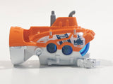 2020 Matchbox MBX Marine Rescue Deep Diver Orange and White Die Cast Toy Submersible Vehicle