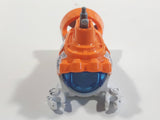 2020 Matchbox MBX Marine Rescue Deep Diver Orange and White Die Cast Toy Submersible Vehicle