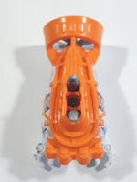 2020 Matchbox MBX Marine Rescue Deep Diver Orange and White Die Cast Toy Submersible Vehicle