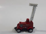 2002 Matchbox Rescue Rookies Mobile Light Truck Red Die Cast Toy Car Vehicle