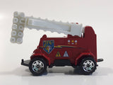 2002 Matchbox Rescue Rookies Mobile Light Truck Red Die Cast Toy Car Vehicle