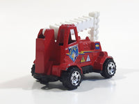 2002 Matchbox Rescue Rookies Mobile Light Truck Red Die Cast Toy Car Vehicle