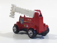 2002 Matchbox Rescue Rookies Mobile Light Truck Red Die Cast Toy Car Vehicle