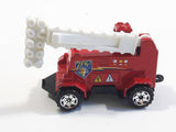 2002 Matchbox Rescue Rookies Mobile Light Truck Red Die Cast Toy Car Vehicle