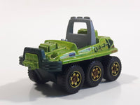 2015 Matchbox Jungle Mission ATV 6x6 Metalflake Green Die Cast Toy Car Vehicle