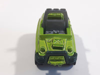 2015 Matchbox Jungle Mission ATV 6x6 Metalflake Green Die Cast Toy Car Vehicle