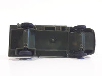 Vintage Blue-Box Toys Military Spotlight Truck Army Green Plastic Die Cast Toy Car Vehicle