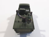 Vintage Blue-Box Toys Military Spotlight Truck Army Green Plastic Die Cast Toy Car Vehicle