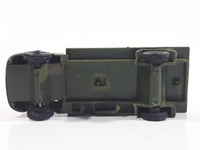 Vintage Blue-Box Toys Military Spotlight Truck Army Green Plastic Die Cast Toy Car Vehicle