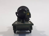 Vintage Blue-Box Toys Military Spotlight Truck Army Green Plastic Die Cast Toy Car Vehicle