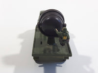 Vintage Blue-Box Toys Military Spotlight Truck Army Green Plastic Die Cast Toy Car Vehicle