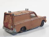 Vintage Husky Ford Thames Van Painted Brown Die Cast Toy Car Vehicle with Opening Rear Doors Made in Gt. Britain