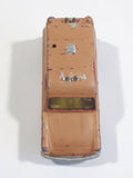 Vintage Husky Ford Thames Van Painted Brown Die Cast Toy Car Vehicle with Opening Rear Doors Made in Gt. Britain