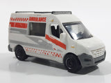 2014 Matchbox MBX Heroic Rescue Renault Master Ambulance White Die Cast Toy Car Vehicle