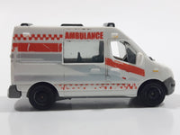 2014 Matchbox MBX Heroic Rescue Renault Master Ambulance White Die Cast Toy Car Vehicle