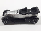 Vintage Zylmex Zee Toys Dyna Wheels D72 1941 Vauxhall Silver Die Cast Toy Car Vehicle|