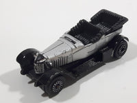 Vintage Zylmex Zee Toys Dyna Wheels D72 1941 Vauxhall Silver Die Cast Toy Car Vehicle|