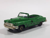 1995 Yatming #8904 Hasbro DC Comics Batman Forever Movie The Riddler 1953 Buick Roadmaster Convertible Classic Car Green Die Cast Toy Vehicle