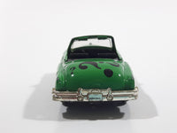 1995 Yatming #8904 Hasbro DC Comics Batman Forever Movie The Riddler 1953 Buick Roadmaster Convertible Classic Car Green Die Cast Toy Vehicle