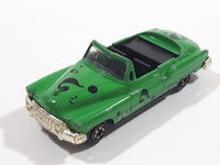 1995 Yatming #8904 Hasbro DC Comics Batman Forever Movie The Riddler 1953 Buick Roadmaster Convertible Classic Car Green Die Cast Toy Vehicle