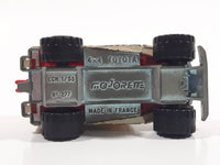Majorette No. 277 Toyota 4x4 African Safari Cream White 1/53 Scale Die Cast Toy Car Vehicle with Opening Rear Window