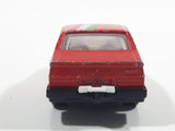 Majorette Alfa 75 Red No. 271 Forza Italia Die Cast Toy Car Vehicle with Opening Doors 1/55 Scale