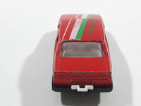 Majorette Alfa 75 Red No. 271 Forza Italia Die Cast Toy Car Vehicle with Opening Doors 1/55 Scale