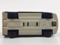 Majorette Sonic Flashers No. 243 Ford Transit Van Police Blue 1/60 Scale Die Cast Toy Car Vehicle