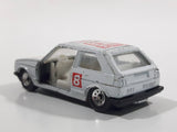 1988 Hartoy Coca Cola Coke Soda Pop VW Volkswagen Golf GTI White Red Die Cast Toy Car Vehicle with Opening Doors - Missing a Door