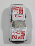 1988 Hartoy Coca Cola Coke Soda Pop VW Volkswagen Golf GTI White Red Die Cast Toy Car Vehicle with Opening Doors - Missing a Door