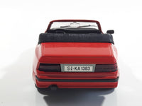 Majorette Porsche 944 Turbo Convertible 1:24 Scale Red Die Cast Toy Car Vehicle with Opening Doors and Hood