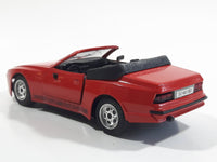 Majorette Porsche 944 Turbo Convertible 1:24 Scale Red Die Cast Toy Car Vehicle with Opening Doors and Hood