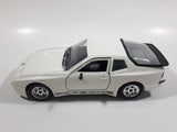 Majorette Porsche 944 Turbo 1:24 Scale White Die Cast Toy Car Vehicle with Opening Doors, Hood, and Hatch
