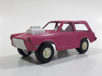 Vintage Tootsie Toy Vega Pink Die Cast Toy Car Vehicle Made in U.S.A.