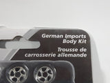 Radio Shack Zip Zaps Micro RC German Imports Body Kit Porsche 911 Black and Red with Rims New In Package